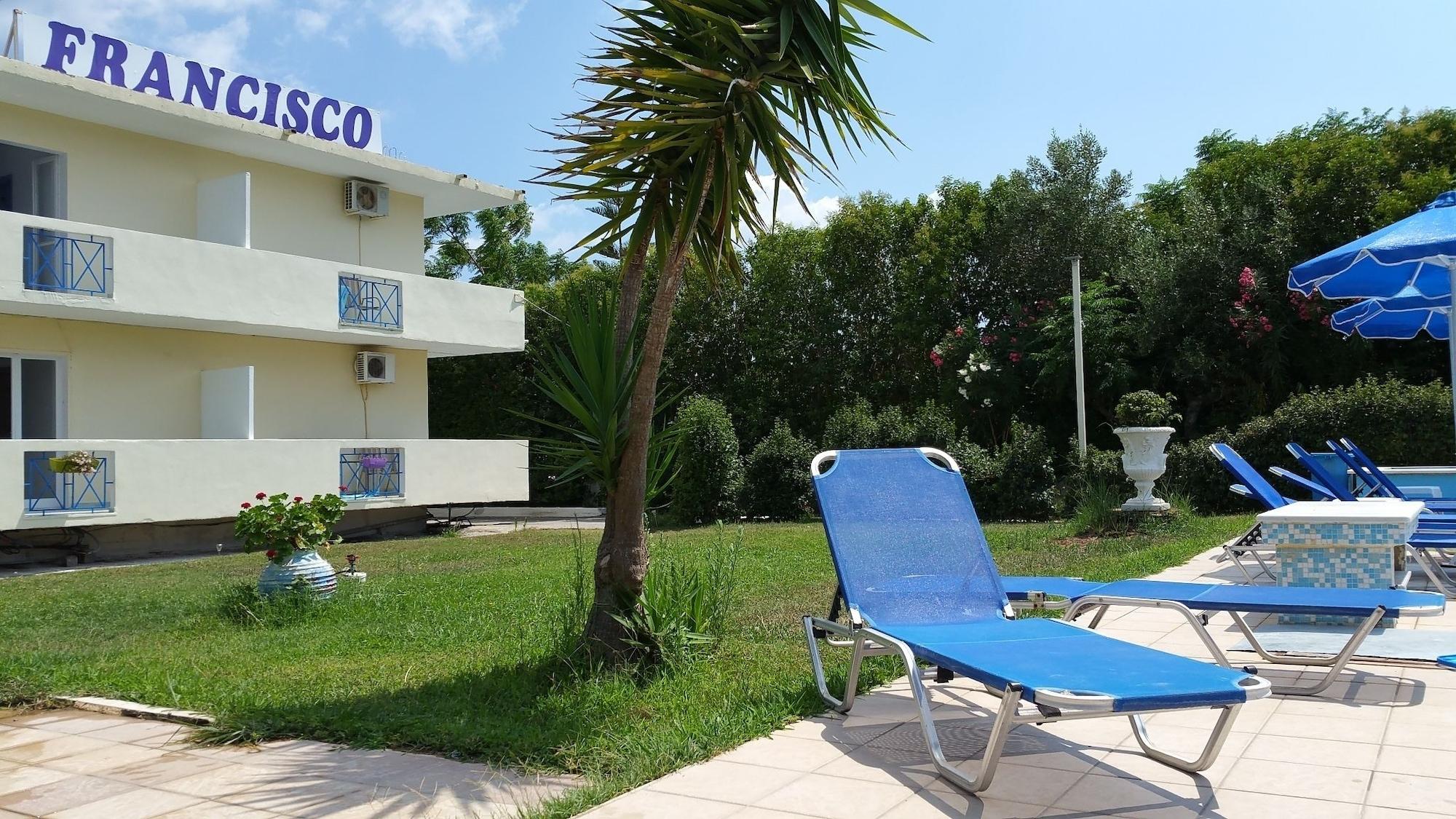 Francisco Beach Hotel Agios Andreas  Buitenkant foto